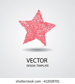 Grunge Star Icon
