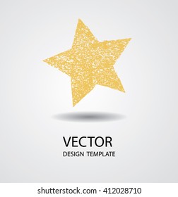 Grunge Star Icon