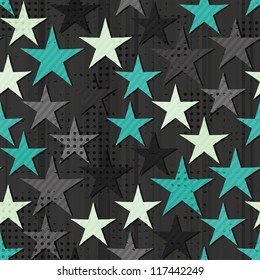 grunge star seamless