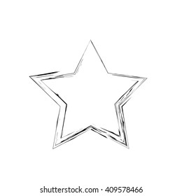 grunge star vector