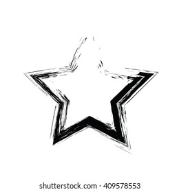 grunge star vector