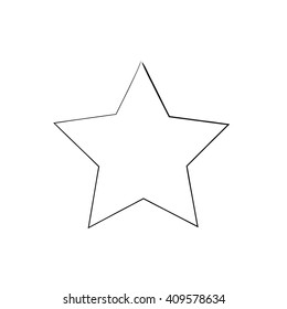 grunge star vector