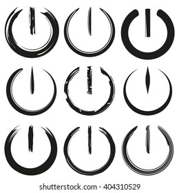 grunge start buttons