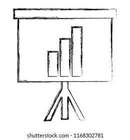 grunge statistics bar precentation graphic growing