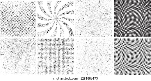 Grunge stripe. Distress textures . Vector illustration. 