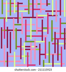 Grunge stripe pattern. Vector illustration.