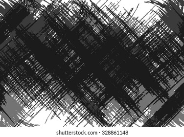 Grunge stripe texture background - abstract isolated stock vector template - easy to use