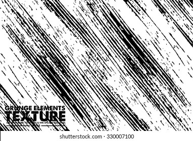 Grunge stripe texture background - abstract isolated stock vector template - easy to use