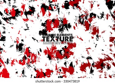Grunge stripe texture background - abstract isolated stock vector template - easy to use