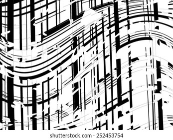 Grunge stripe. Vector illustration