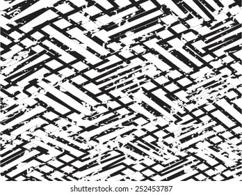 Grunge stripe. Vector illustration