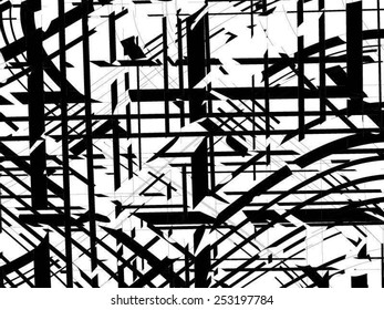 Grunge stripe. Vector illustration