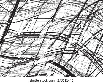 Grunge stripe. Vector illustration