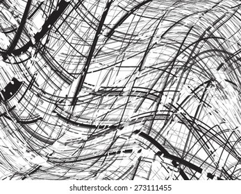 Grunge stripe. Vector illustration