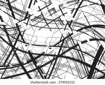 Grunge stripe. Vector illustration