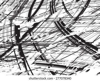 Grunge stripe. Vector illustration