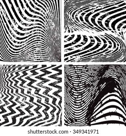 Grunge stripe. Vector illustration
