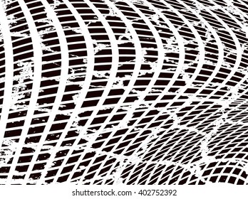 Grunge stripe. Vector illustration