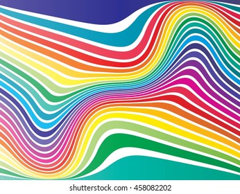 Grunge stripe. Vector illustration.