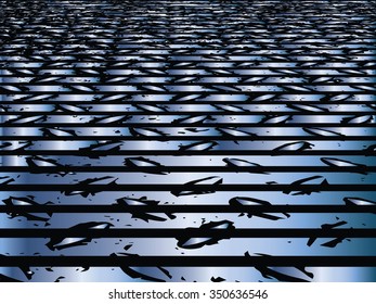 Grunge stripe. Vector illustration texture