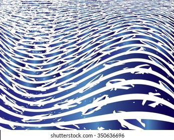 Grunge stripe. Vector illustration texture