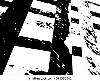 Grunge stripe. Vector illustration texture