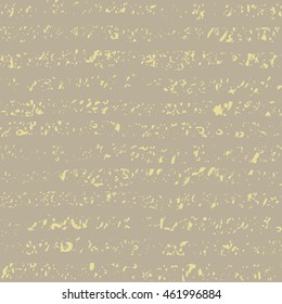 Grunge striped vector background with spotted texture, hand made seamless pattern