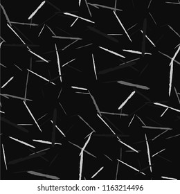 Grunge Stripes. Abstract Scratched Texture with Brush Strokes. Scribbled Grunge Motif for Print, Cotton, Curtains. Retro Vector Background with Stripes