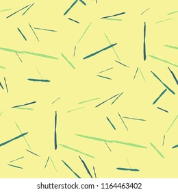 Grunge Stripes. Abstract Scratched Texture with Dry Brush Strokes. Scribbled Grunge Rapport for Tablecloth, Wallpaper, Dress. Rustic Vector Background with Stripes