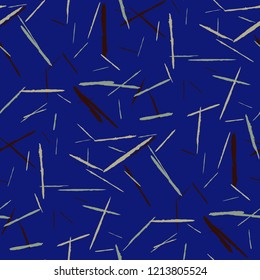 Grunge Stripes. Abstract Scratched Texture with Brush Strokes. Scribbled Grunge Rapport for Tablecloth, Wallpaper, Linen. Rustic Vector Background