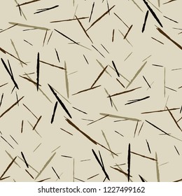 Grunge Stripes. Abstract Scratched Texture with Brush Strokes. Scribbled Grunge Rapport for Cloth, Cotton, Curtains. Rustic Vector Background with Stripes