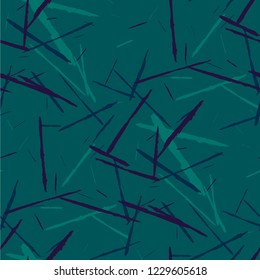 Grunge Stripes. Abstract Scratched Texture with Dry Brush Strokes. Scribbled Grunge Rapport for Chintz, Wallpaper, Linen. Rustic Vector Background