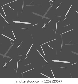 Grunge Stripes. Abstract Scratched Texture with Dry Brush Strokes. Scribbled Grunge Rapport for Tablecloth, Shirt, Dress. Retro Vector Background with Stripes