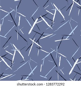 Grunge Stripes. Abstract Scratched Texture with Brush Strokes. Scribbled Grunge Rapport for Tablecloth, Wallpaper, Linen. Retro Vector Background with Stripes