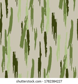 Grunge Stripes. Abstract Scratched Texture with Ragged Brushstrokes. Scribbled Grunge Rapport for Print, Fabric, Textile. Trendy Vector Background with Stripes