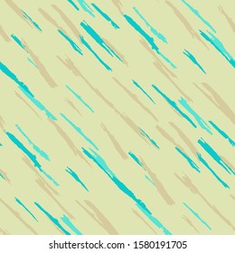 Grunge Stripes. Abstract Texture with Horizontal, Vertical, Diagonal Dry Brush Strokes Scribbled Grunge Motif for Print, Fabric, Cloth. Trendy Vector Background with Stripes