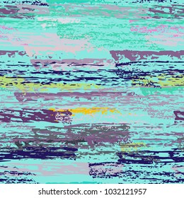 Grunge Stripes chalk vector textures. Seamless pattern old wall. Stripy crayon pencil strokes. Hand drawn pastel. Summer bright stripes, brushes. Horizontal  pinstripe endless repeating elements.