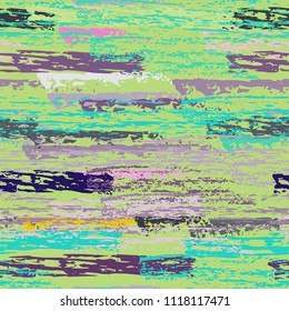 Grunge Stripes chalk vector textures. Seamless pattern old wall. Stripy crayon pencil strokes. Hand drawn pastel. Summer bright stripes, brushes. Horizontal pinstripe endless repeating elements.
