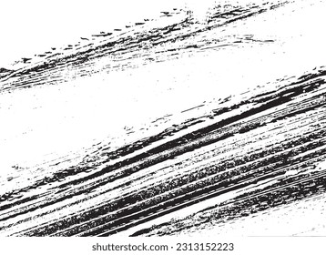 Grunge stripes and lines vector texture background. Abstract overlay. Dirty and damaged backdrop. Vector graphic illustration with transparent white. EPS10.