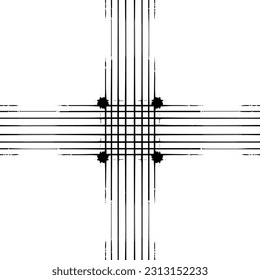 Grunge stripes and lines vector texture background. Abstract overlay. Dirty and damaged backdrop. Vector graphic illustration with transparent white. EPS10.