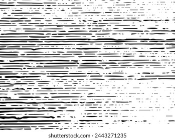 Grunge rayas y líneas de fondo de textura vectorial. Superposición abstracta. Fondo sucio y dañado. Ilustración gráfica vectorial con blanco transparente. EPS10.