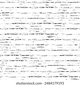 Grunge Streifen und Linien Vektorgrafik Textur Hintergrund. Abstrakte Überlagerung. Schmutziger und beschädigter Hintergrund. Vektorgrafik grafische Illustration mit durchsichtigem Weiß. EPS10.