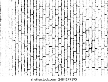 Grunge Streifen und Linien Vektorgrafik Textur Hintergrund. Abstrakte Überlagerung. Schmutziger und beschädigter Hintergrund. Vektorgrafik grafische Illustration mit durchsichtigem Weiß. EPS10.