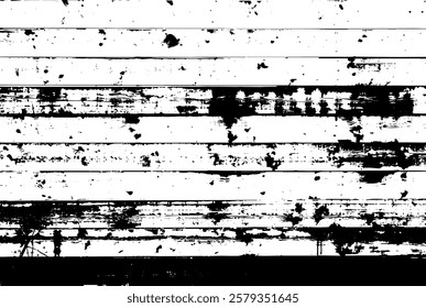 Grunge stripes and lines vector texture background. Abstract overlay. Dirty and damaged backdrop. Vector graphic illustration with transparent white. EPS10.