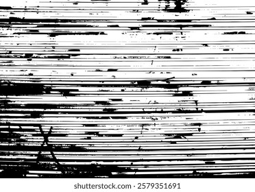 Grunge stripes and lines vector texture background. Abstract overlay. Dirty and damaged backdrop. Vector graphic illustration with transparent white. EPS10.