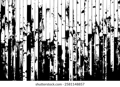 Grunge stripes and lines vector texture background. Abstract overlay. Dirty and damaged backdrop. Vector graphic illustration with transparent white. EPS10.