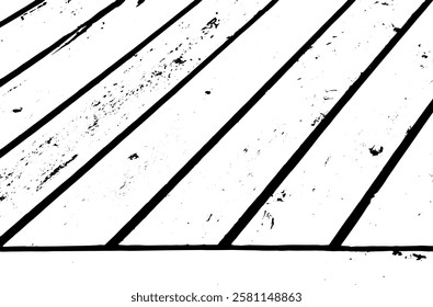 Grunge stripes and lines vector texture background. Abstract overlay. Dirty and damaged backdrop. Vector graphic illustration with transparent white. EPS10.