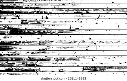 Grunge stripes and lines vector texture background. Abstract overlay. Dirty and damaged backdrop. Vector graphic illustration with transparent white. EPS10.