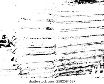 Grunge stripes and lines vector texture background. Abstract overlay. Dirty and damaged backdrop. Vector graphic illustration with transparent white. EPS10.