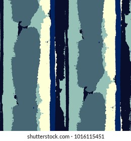 Grunge Stripes. Painted Lines. Texture with Vertical Dry Brush Strokes. Scribbled Grunge Rapport for Sportswear, Fabric, Wallpaper. Rustic Vector Background with Stripes